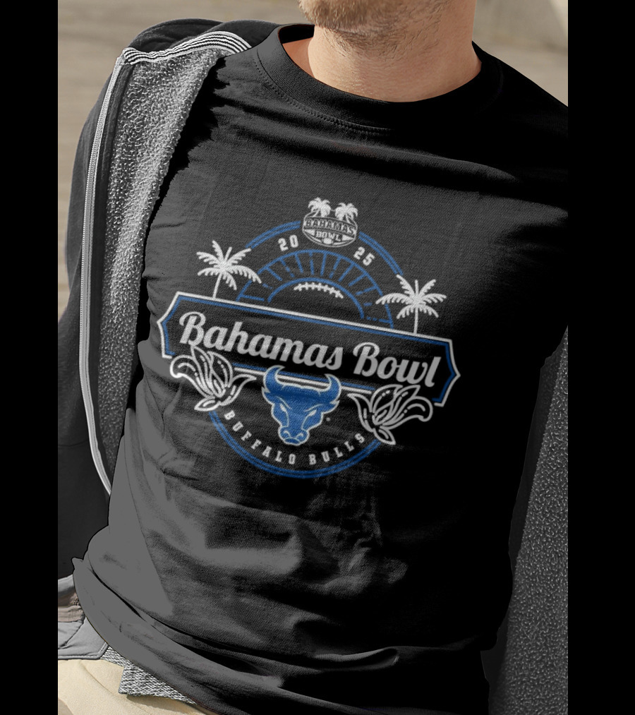 Bahamas Bowl 2025 Buffalo Bulls Football Thomas A Robinson Stadium T-Shirt