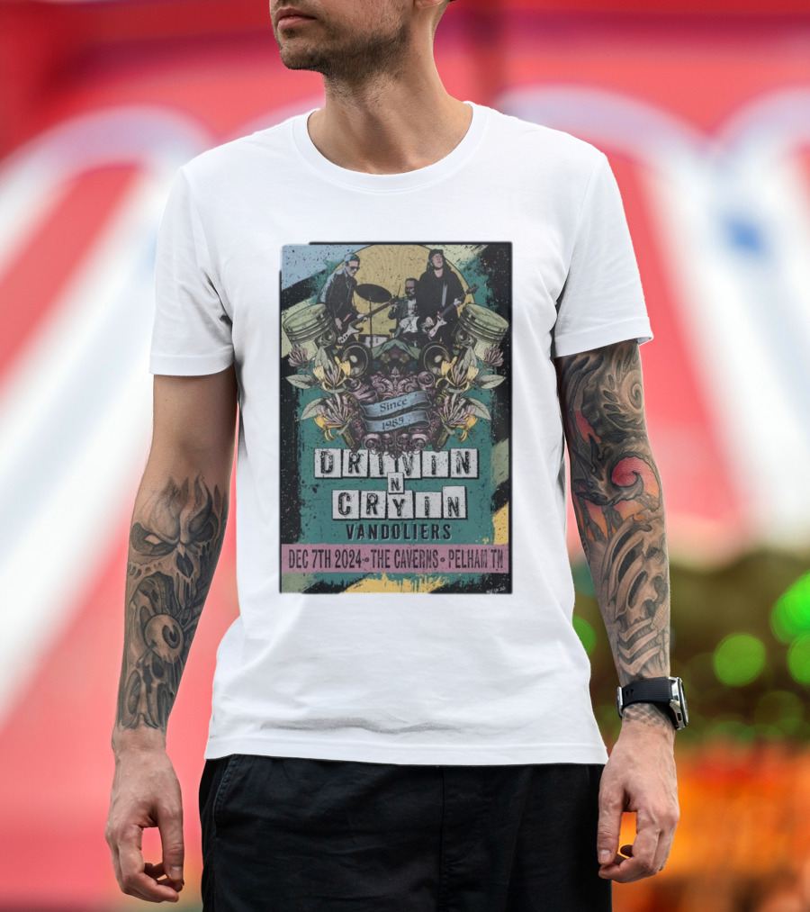 Drivin N Cryin Vandoliers Since 1985 The Caverns Pelham TN Dec 7th T-Shirt