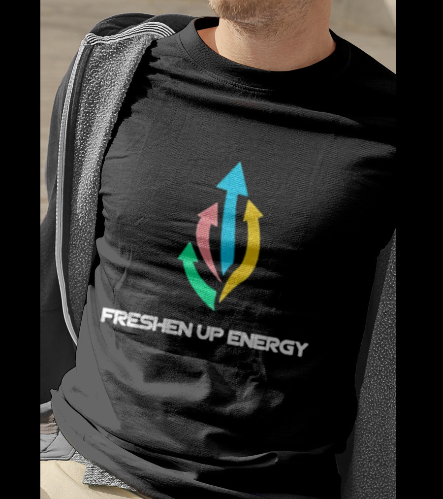 Freshen Up Energy Colorful Arrows Upward T-Shirt