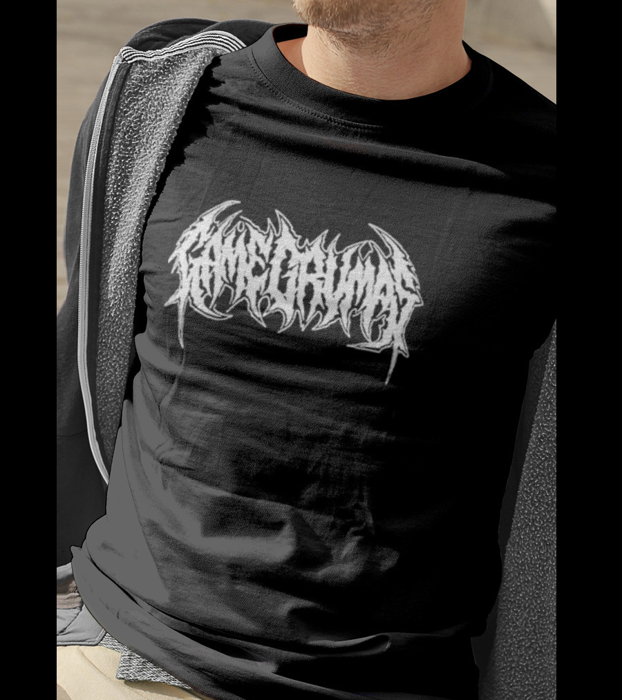 Game Grumps Black Metal Logo T-Shirt