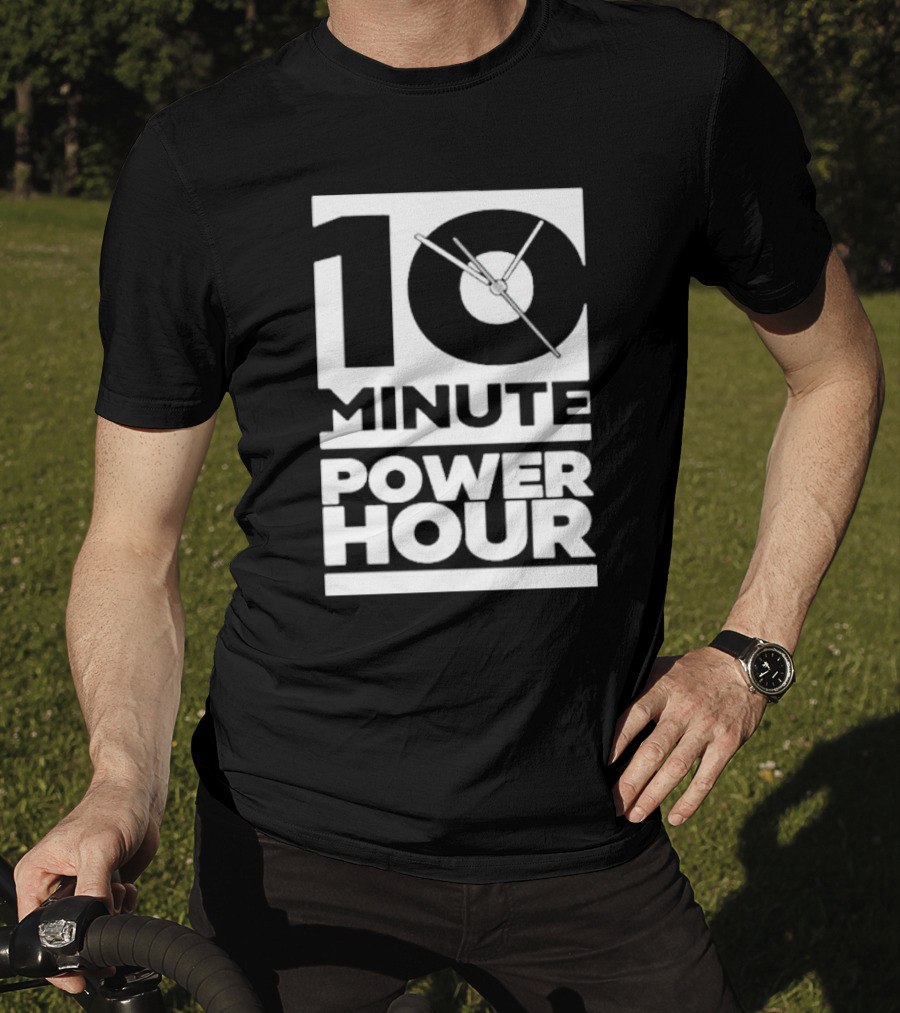 10 Minute Power Hour Clock Design Game Grumps T-Shirt