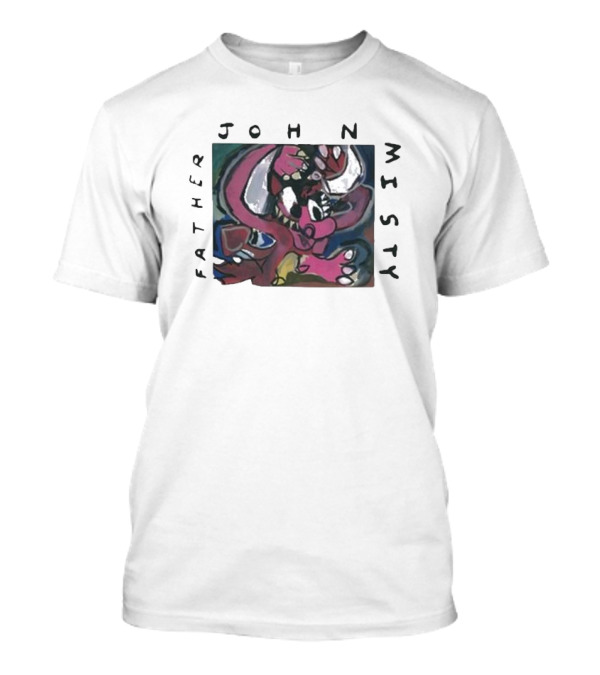 Father John Misty Script 2024 Tour Dinosaur T-Shirt