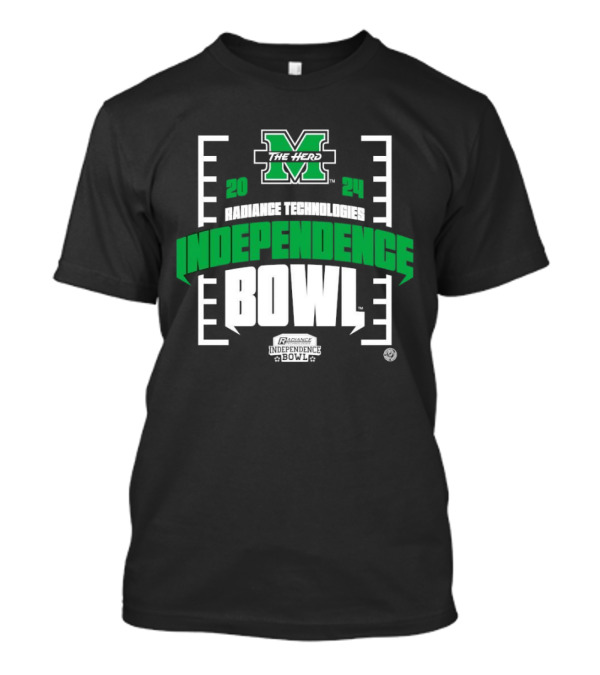 Marshall Thundering Herd 2024 Radiance Technologies Independence Bowl The Herd Football Event T-Shirt