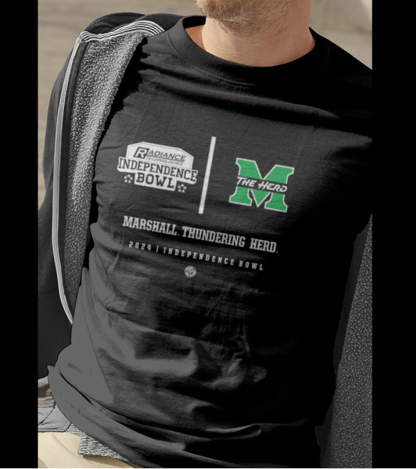 Marshall Thundering Herd 2024 Radiance Technologies Independence Bowl The Herd T-Shirt