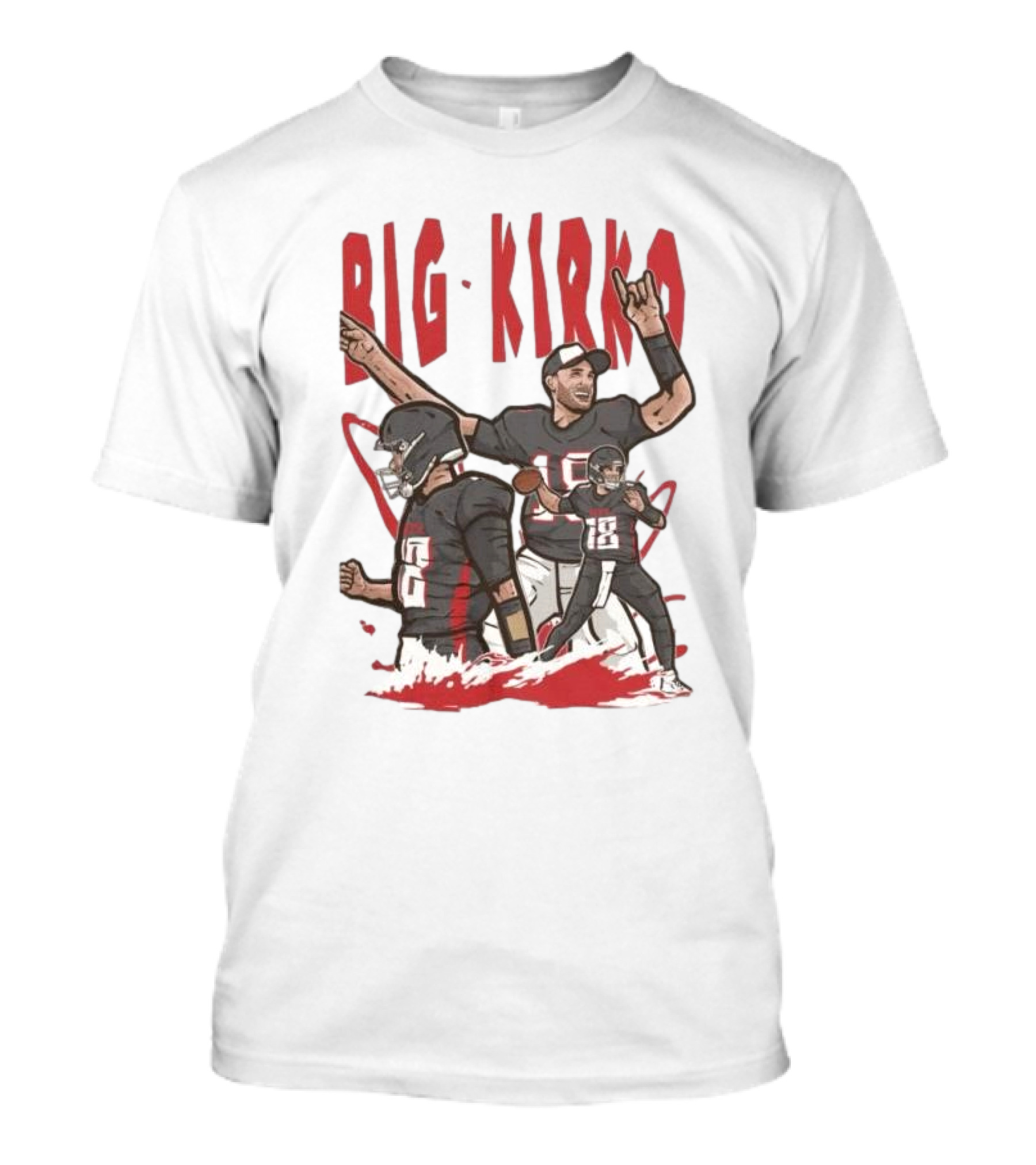 Big Kirko Kirk Cousins Atlanta Football T-Shirt
