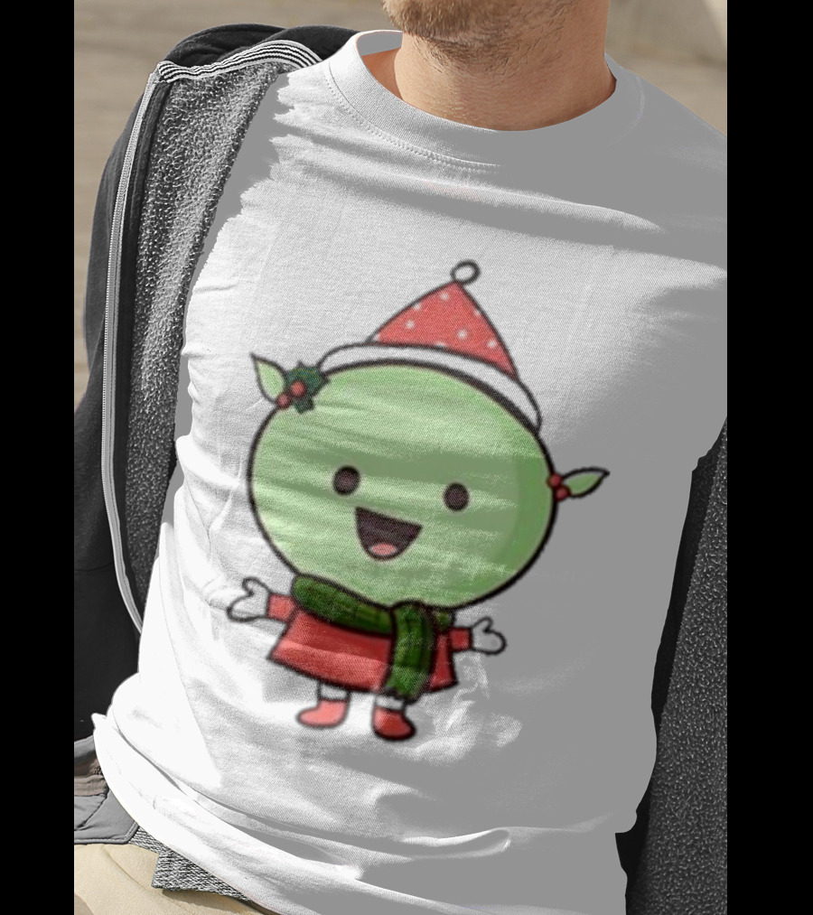 Nanalan Christmas Mona Festive Holiday Character T-Shirt