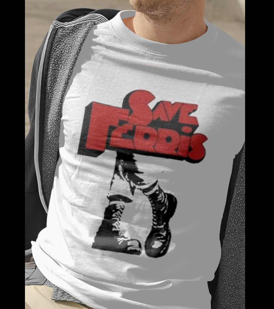 Save Ferris Punk Boots Iconic Style Ferris Bueller's Day Off T-Shirt