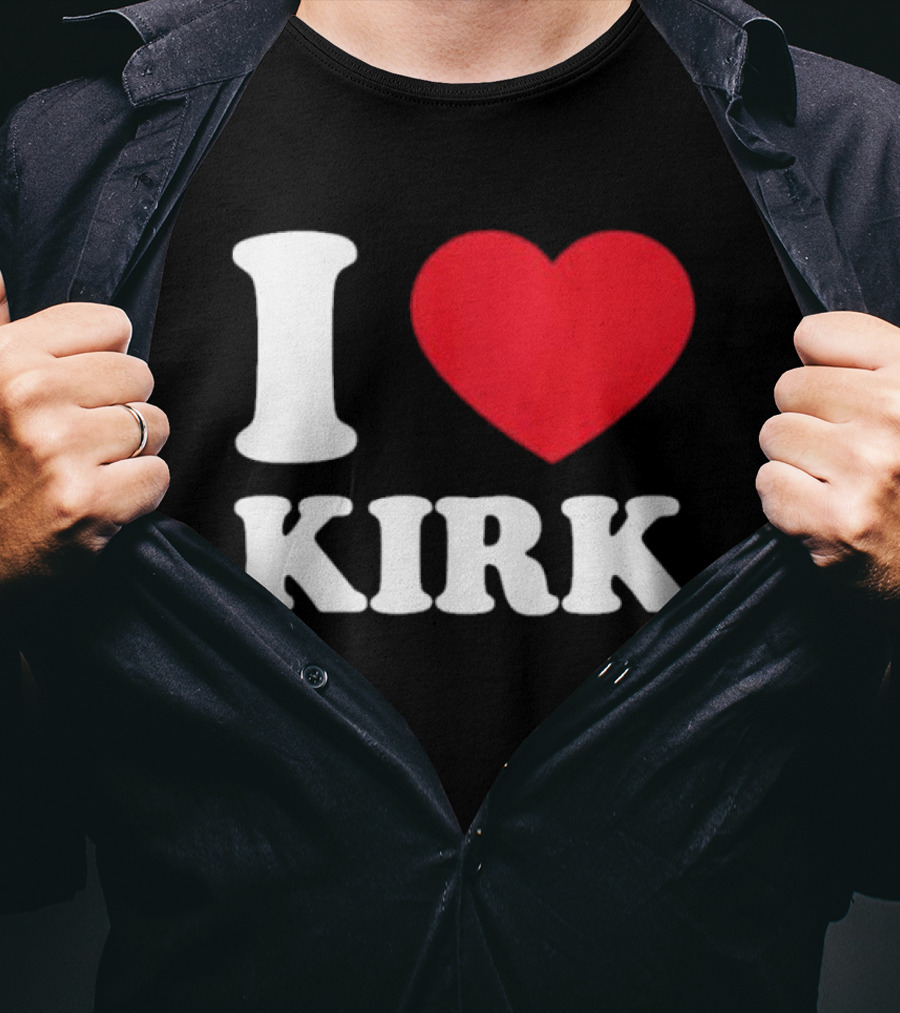 I Love Kirk Cousins T-Shirt