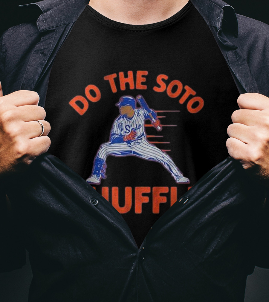 Do The Soto Shuffle Queens Juan Soto Baseball Mets T-Shirt