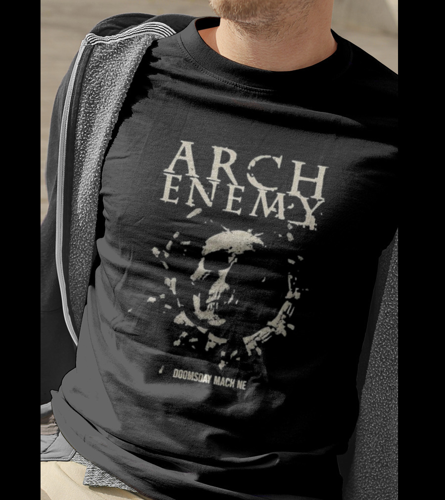 ARCH ENEMY DOOMSDAY MACHINE Skull T-Shirt