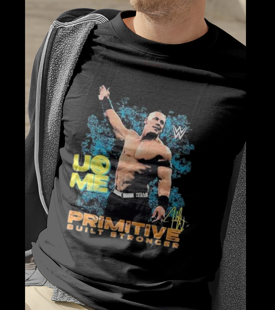 WWE Cena U Me Primitive Built Stronger T-Shirt