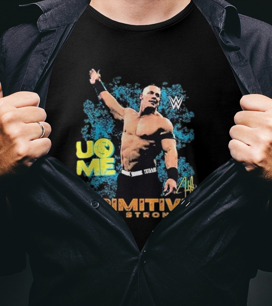 WWE Cena U Me Primitive Built Stronger T-Shirt