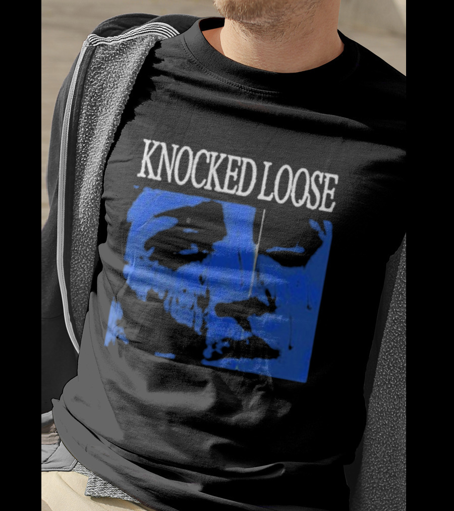 KNOCKED LOOSE Blue Face T-Shirt