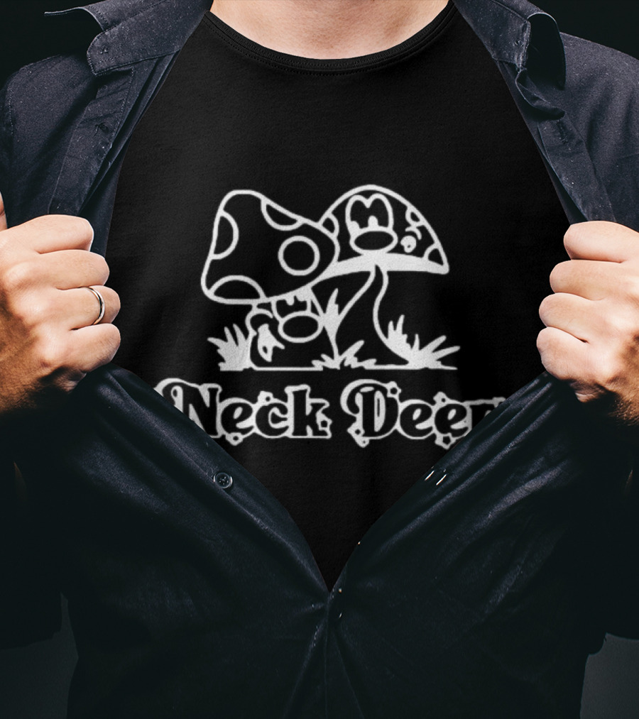Neck Deep Mushroom Dreams Iconic T-Shirt