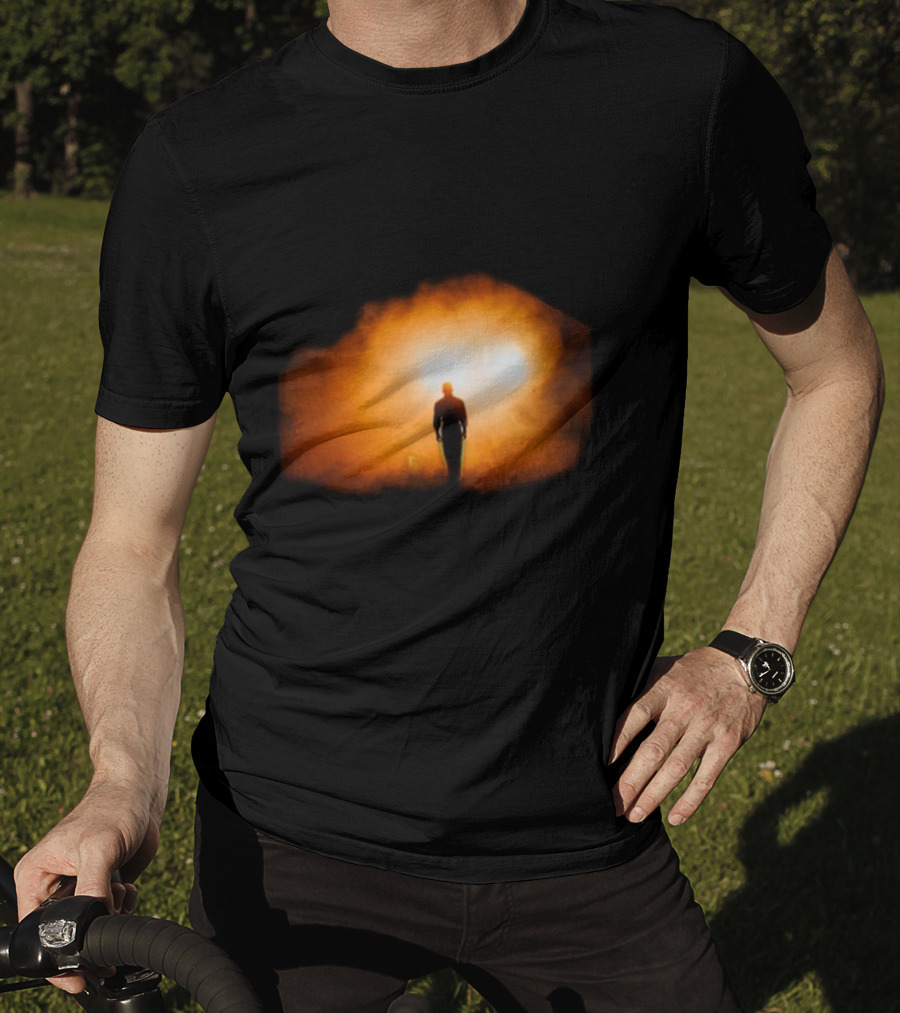 Nico Santos Would I Lie To You Silhouette In Fiery Sunset Glow T-Shirt
