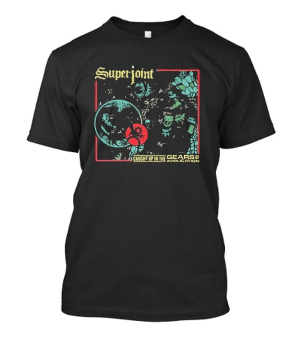 Superjoint Ritual Caught Up In The Gears Of Application Psychedelic Cover T-Shirt