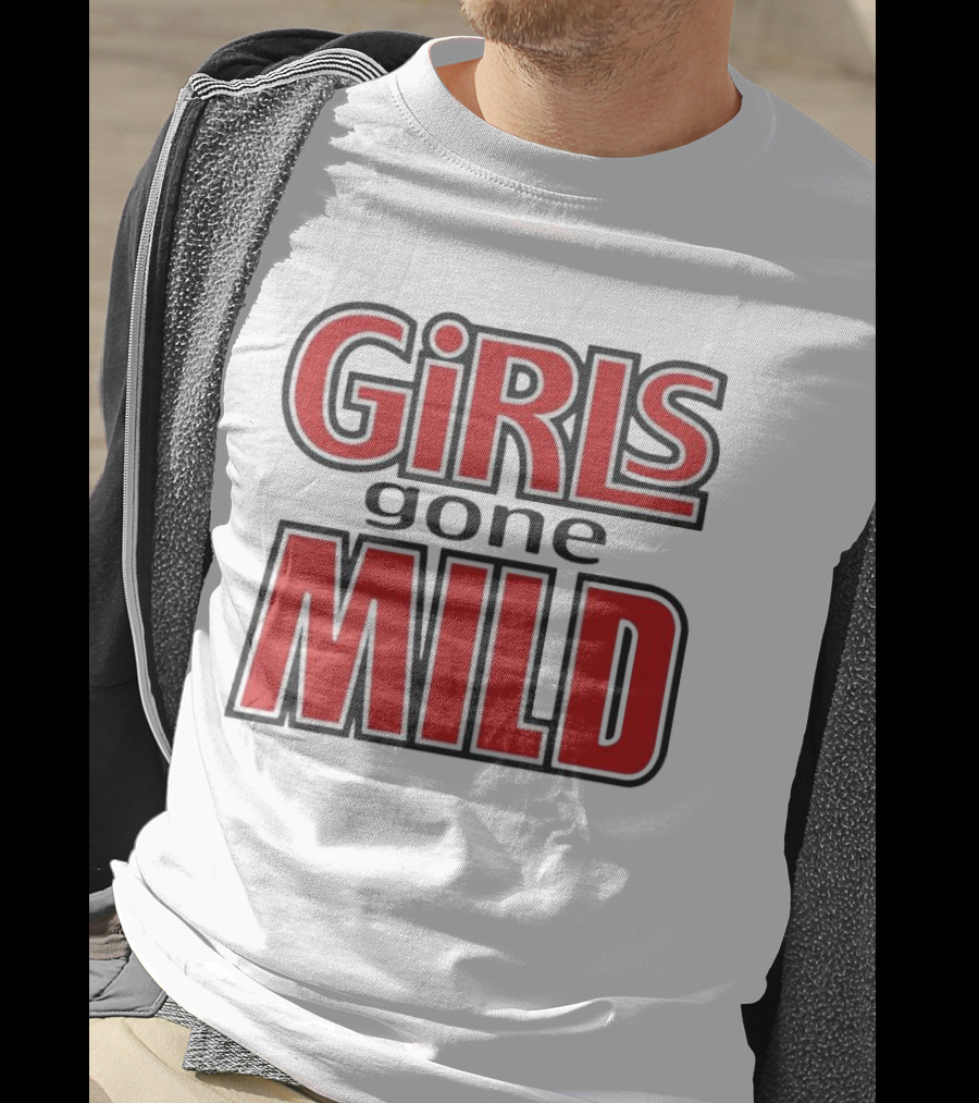 Girls Gone Mild Retro Typography T-Shirt