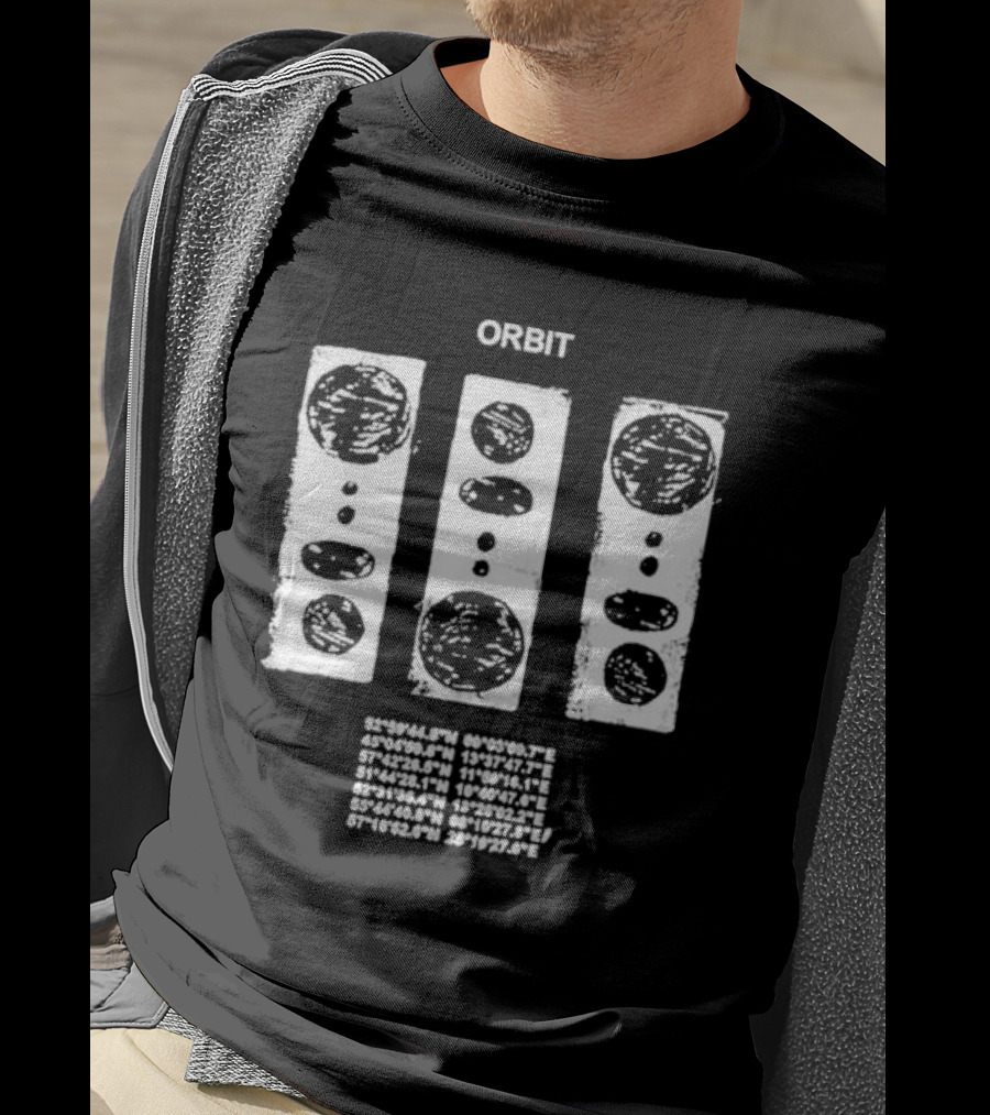 ORBIT Coordinates Abstract T-Shirt