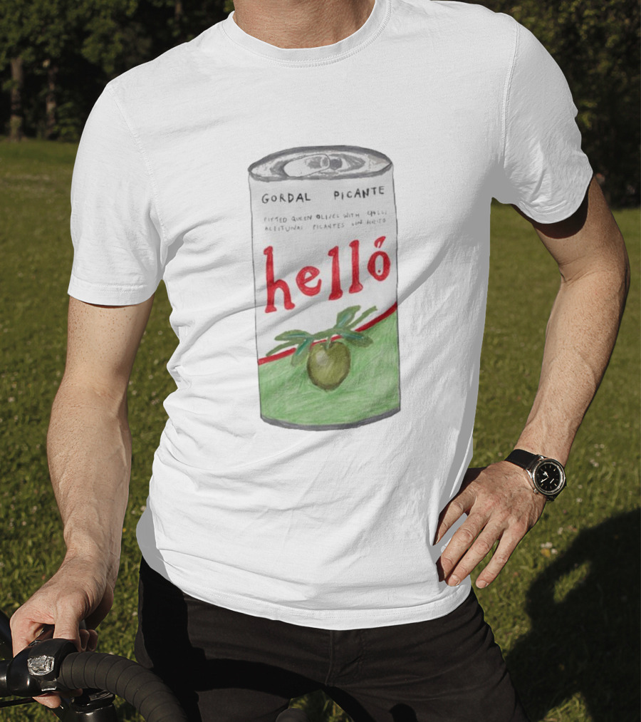 Helló Gordal Picante Pitted Queen Olives With Chili T-Shirt
