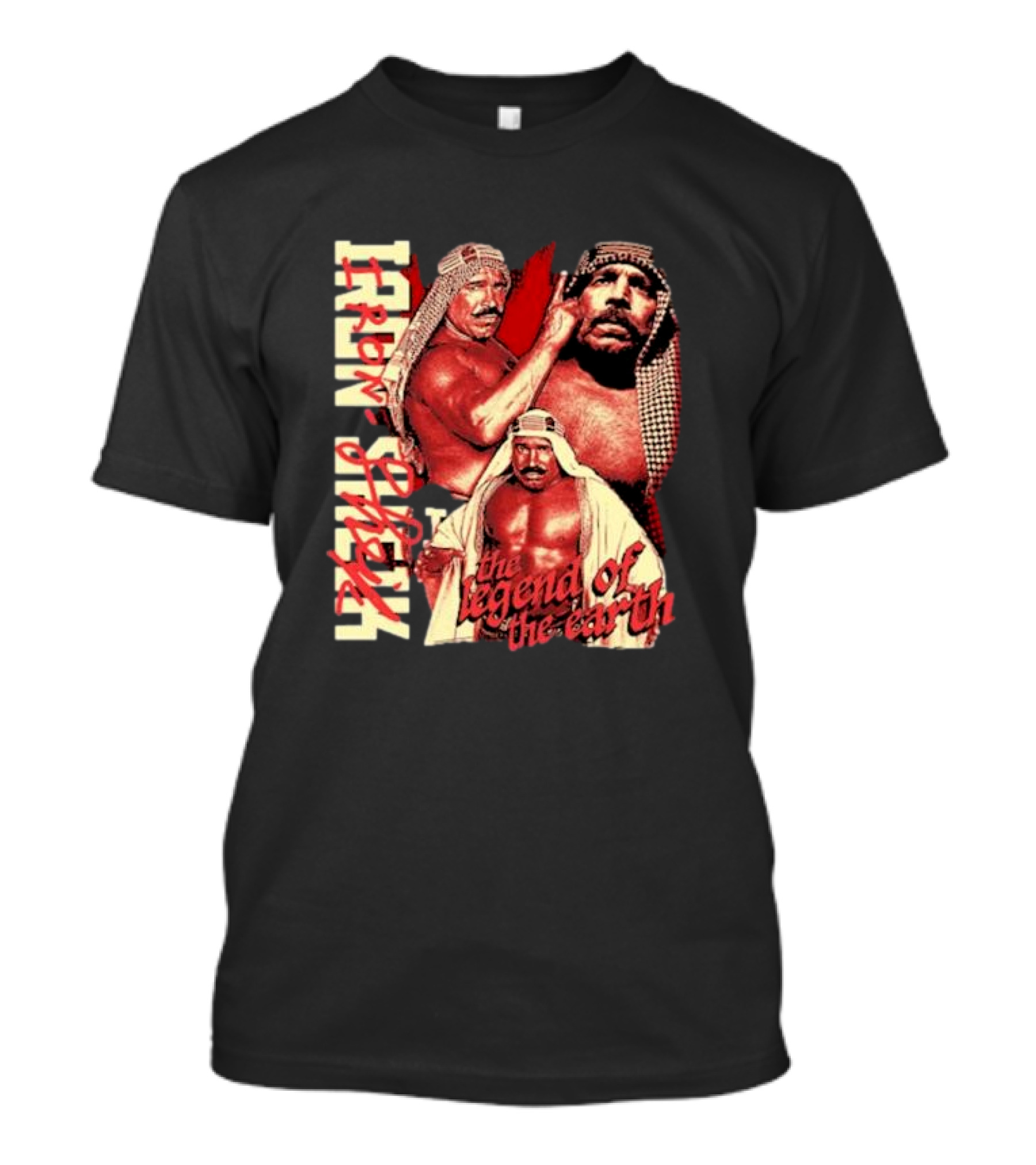 Iron Sheik The Legend Of The Earth Wrestling T-Shirt