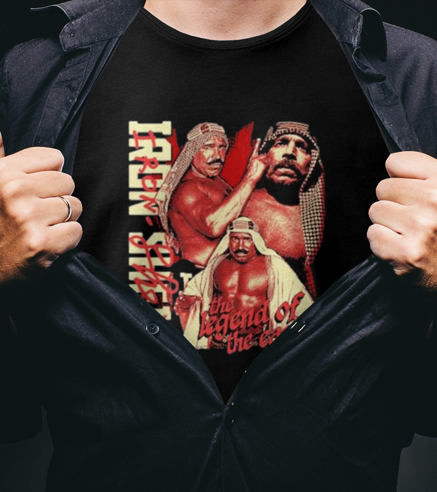 Iron Sheik The Legend Of The Earth Wrestling T-Shirt