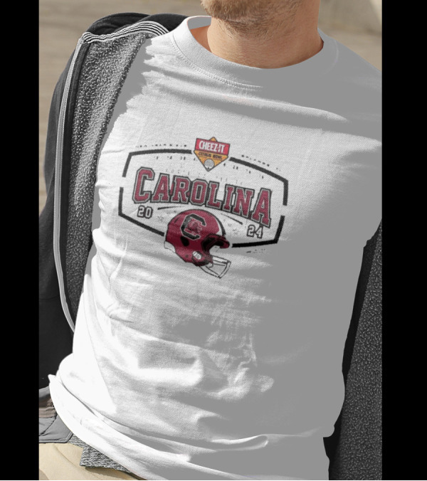 South Carolina Gamecocks 2024 Cheez It Citrus Bowl New Year’s Eve Orlando Fl Helmet Carolina T-Shirt