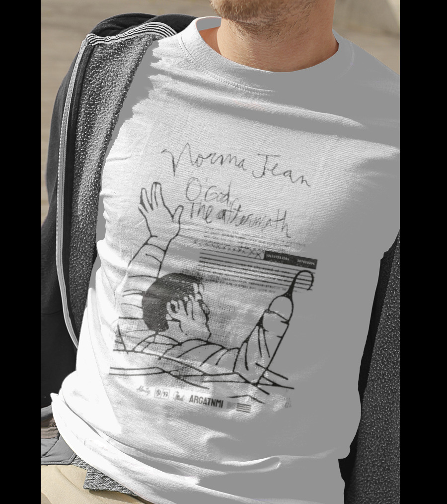 Norma Jean O'God The Aftermath Argatnmi Album Artwork T-Shirt