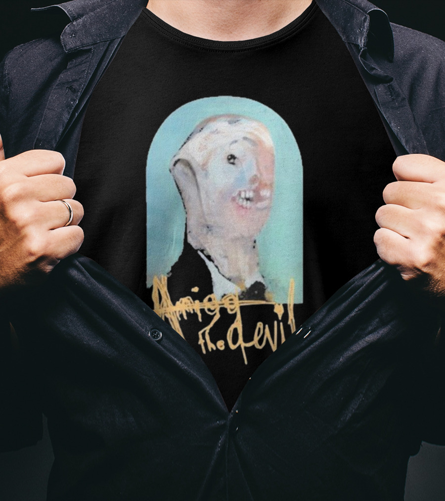 Amigo The Devil Canibal Within Cover T-Shirt