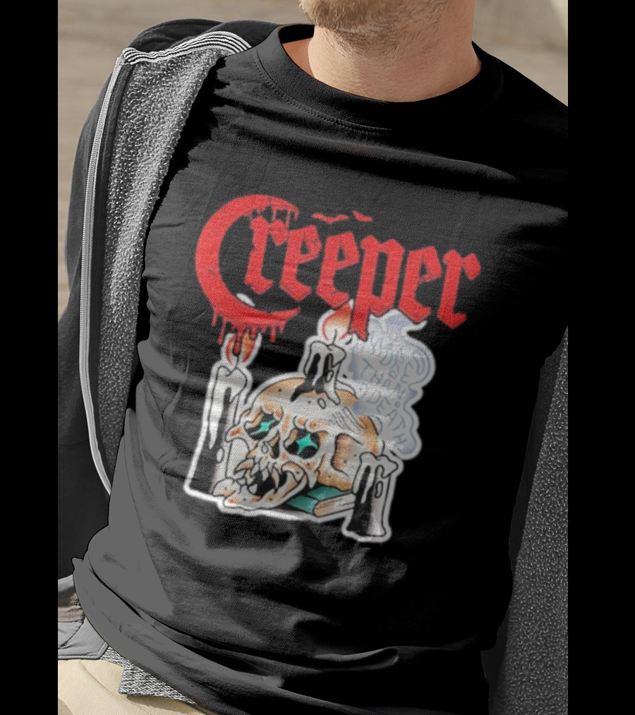 Creeper Skull Candle More Than Death Friday 13th T-Shirt