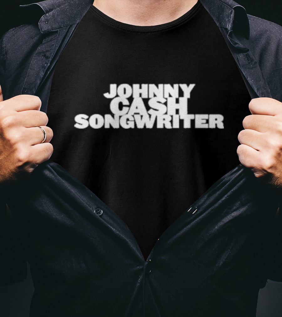 Johnny Cash Songwriter T-Shirt