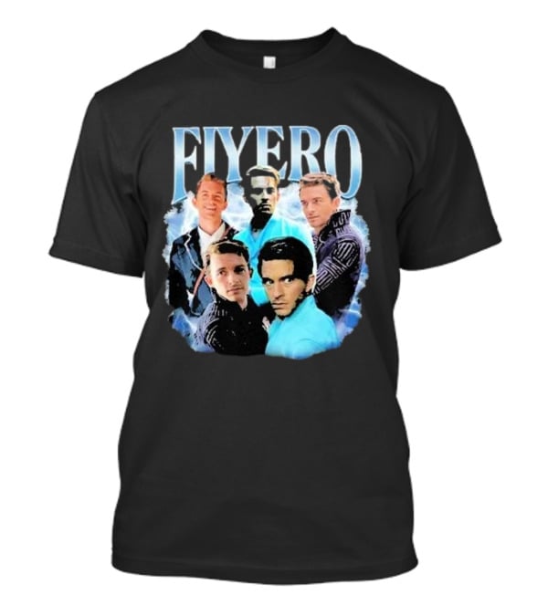 Jonathan Bailey Fiyero Wicked Fans Collage T-Shirt