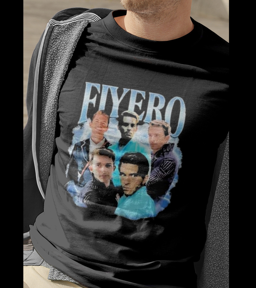 Jonathan Bailey Fiyero Wicked Fans Collage T-Shirt