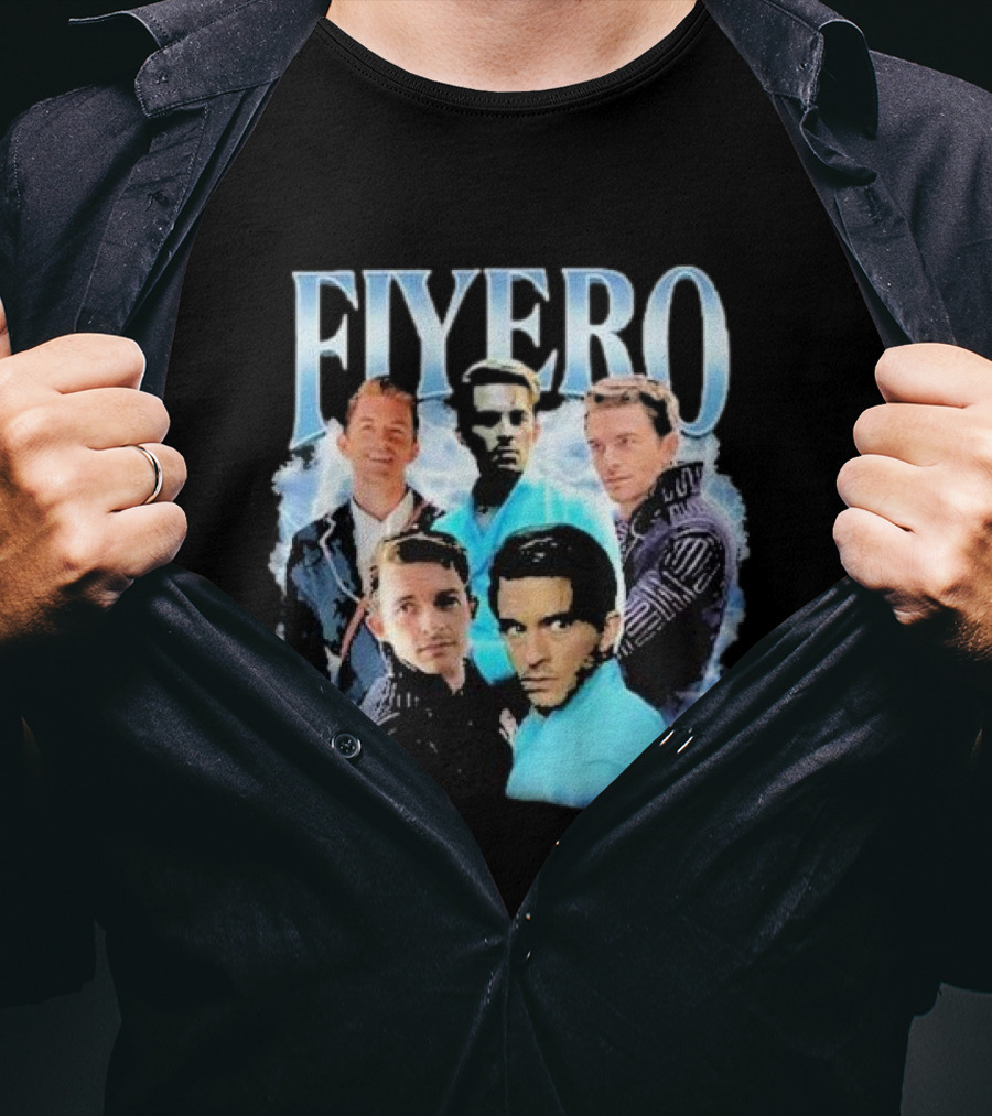 Jonathan Bailey Fiyero Wicked Fans Collage T-Shirt