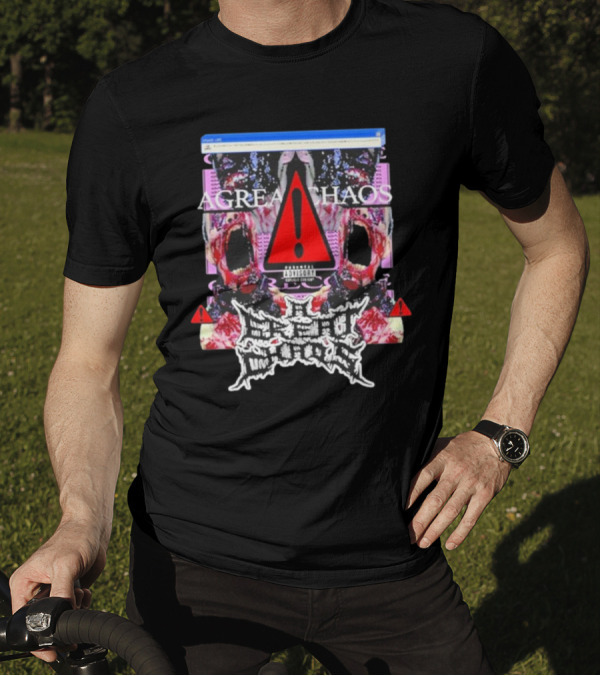 Ken Carson A Great Chaos Pink Error Warning T-Shirt