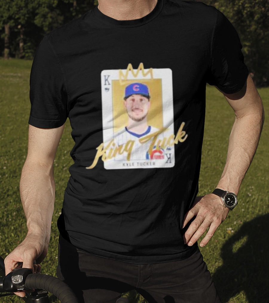 King Tuck Kyle Tucker Cubs Playing Card T-Shirt