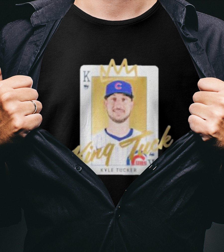 King Tuck Kyle Tucker Cubs Playing Card T-Shirt