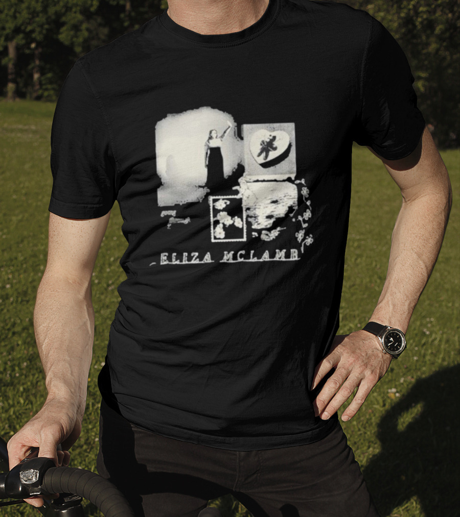 Eliza Mclamb Going Through It Vintage Heart And Floral Aesthetic T-Shirt