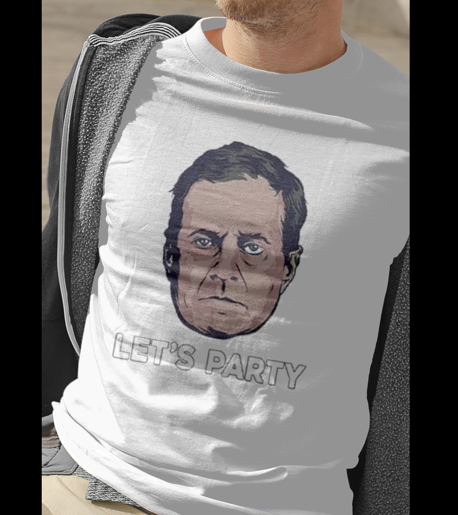 Bill Belichick Face Let's Party T-Shirt