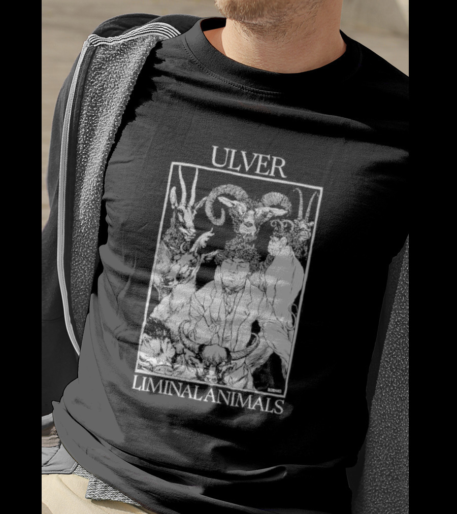 Ulver Liminal Animals Intricate Illustration Mystical Creatures T-Shirt