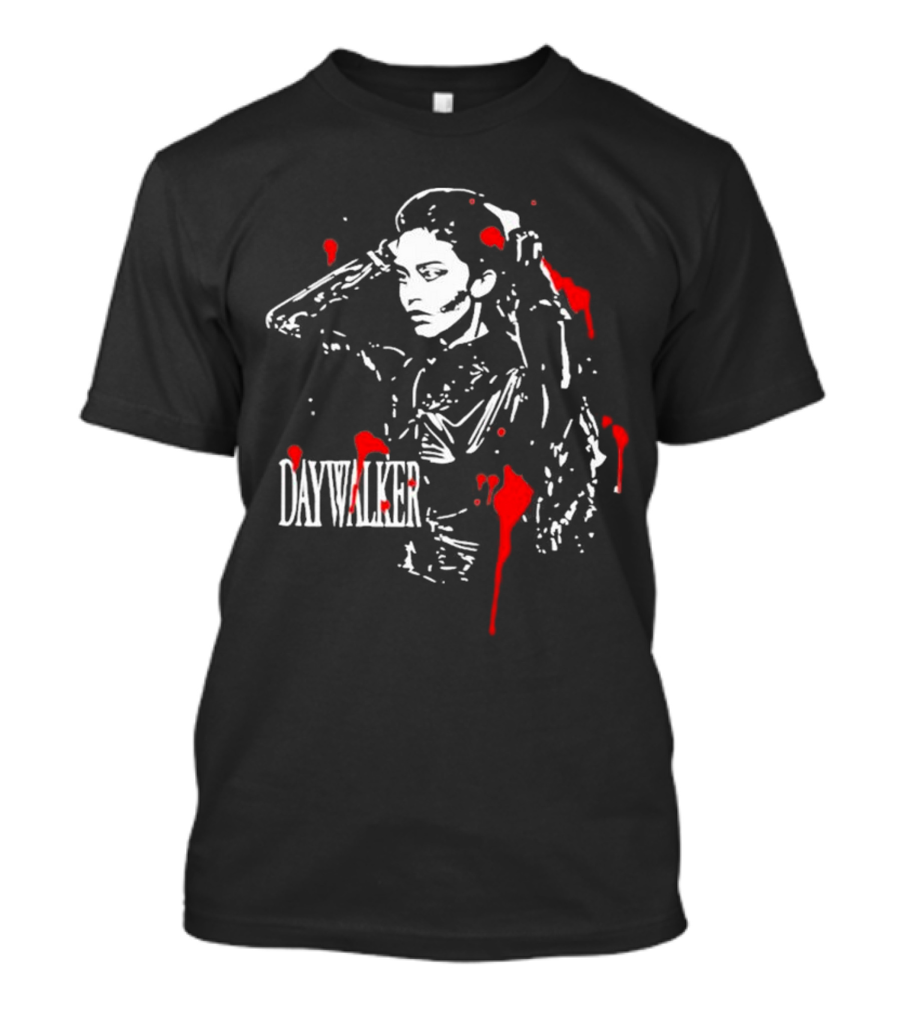 Valkyrae Daywalker Red Blood Splatter T-Shirt
