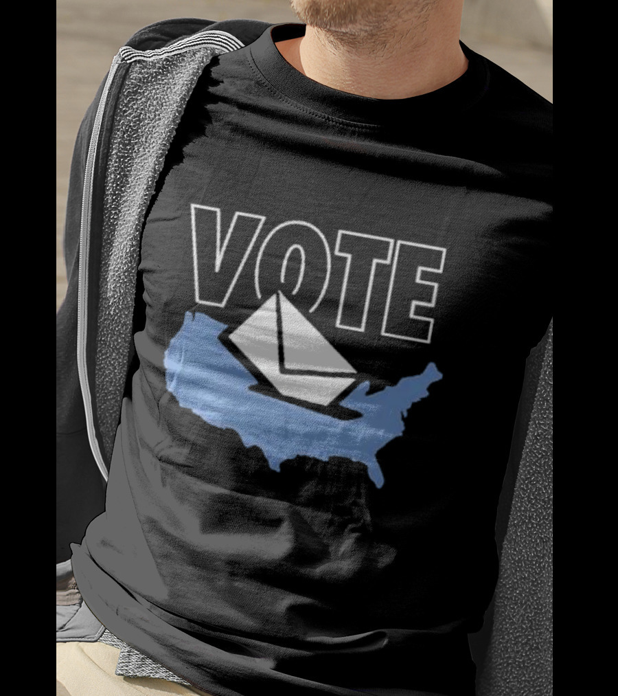 Vote Envelope Map T-Shirt