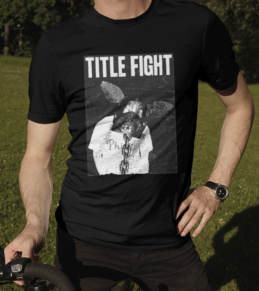Title Fight Chained Pig Mask T-Shirt