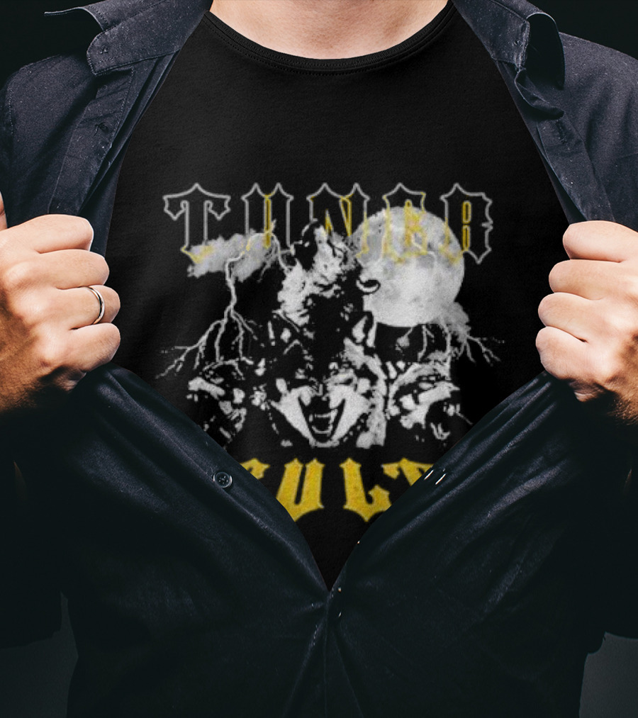 Tuner Cult Werewolf Full Moon Lightning T-Shirt