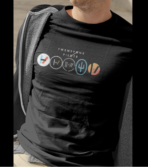 Twenty One Pilots Symbol Evolution All Eras T-Shirt
