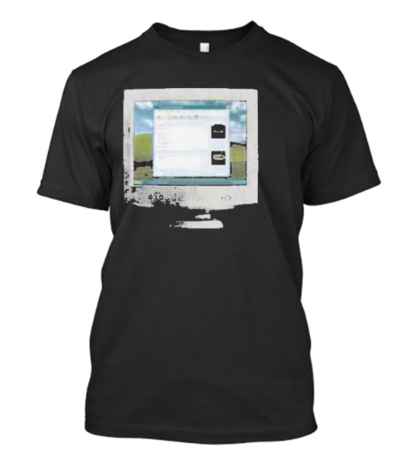 Youknow Run It Back MSN Computer Monitor Window Graphics T-Shirt