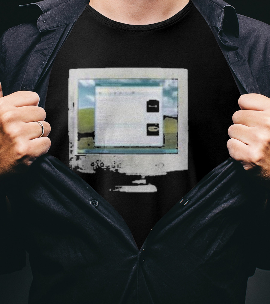 Youknow Run It Back MSN Computer Monitor Window Graphics T-Shirt