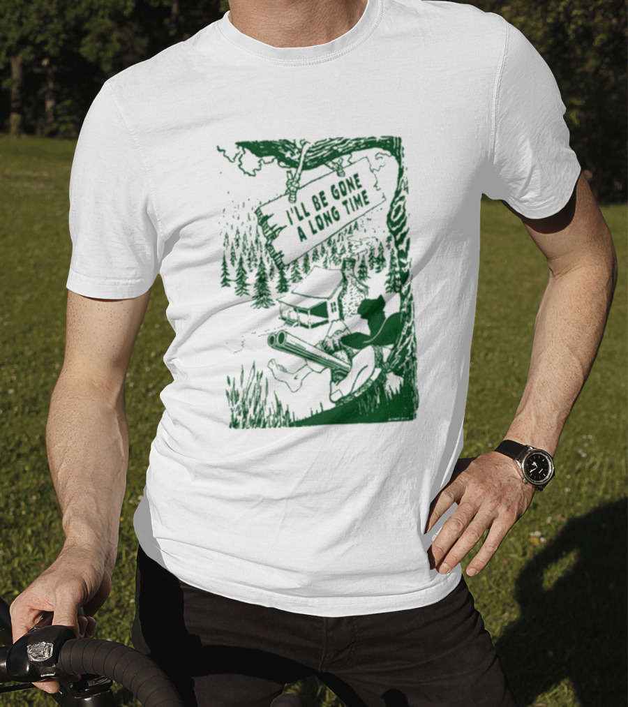 Billy Strings I'll Be Gone A Long Time Cabin Forest Scene T-Shirt