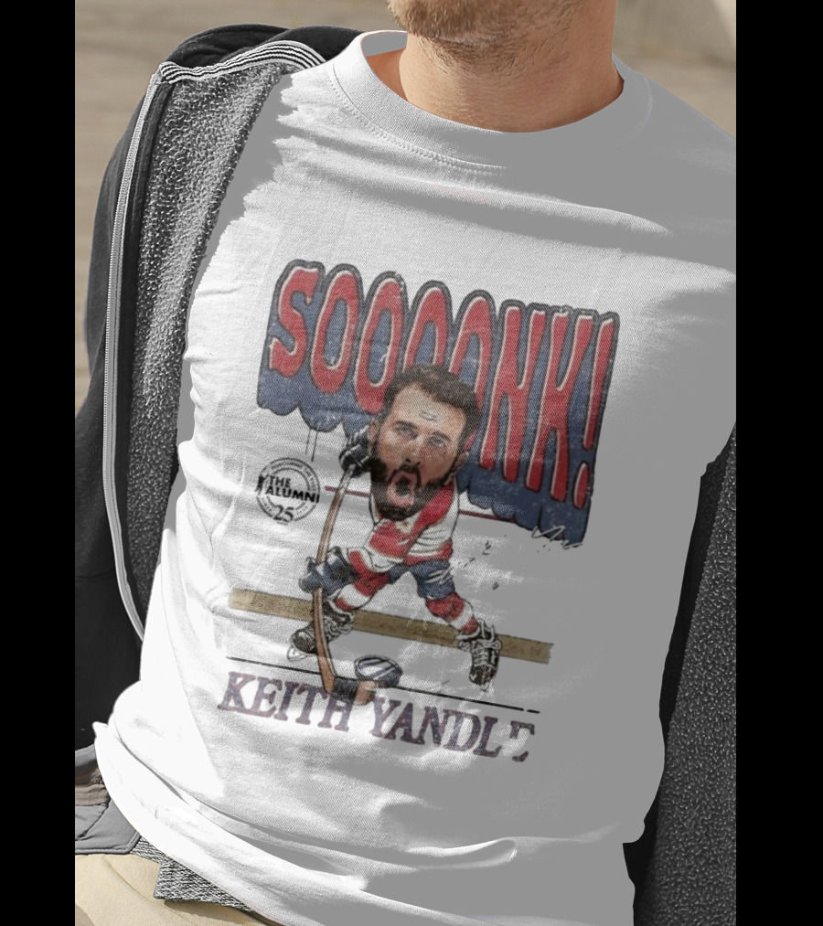 Spittin Chiclets Alumni Association Keith Yandle SOOONK T-Shirt