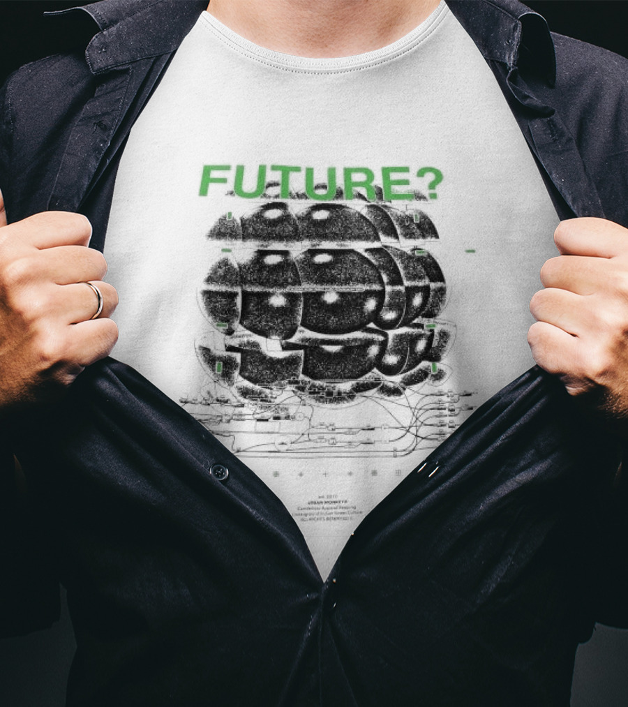 Future? Urban Monkey Genderless Apparel Underground Indian Street Culture T-Shirt