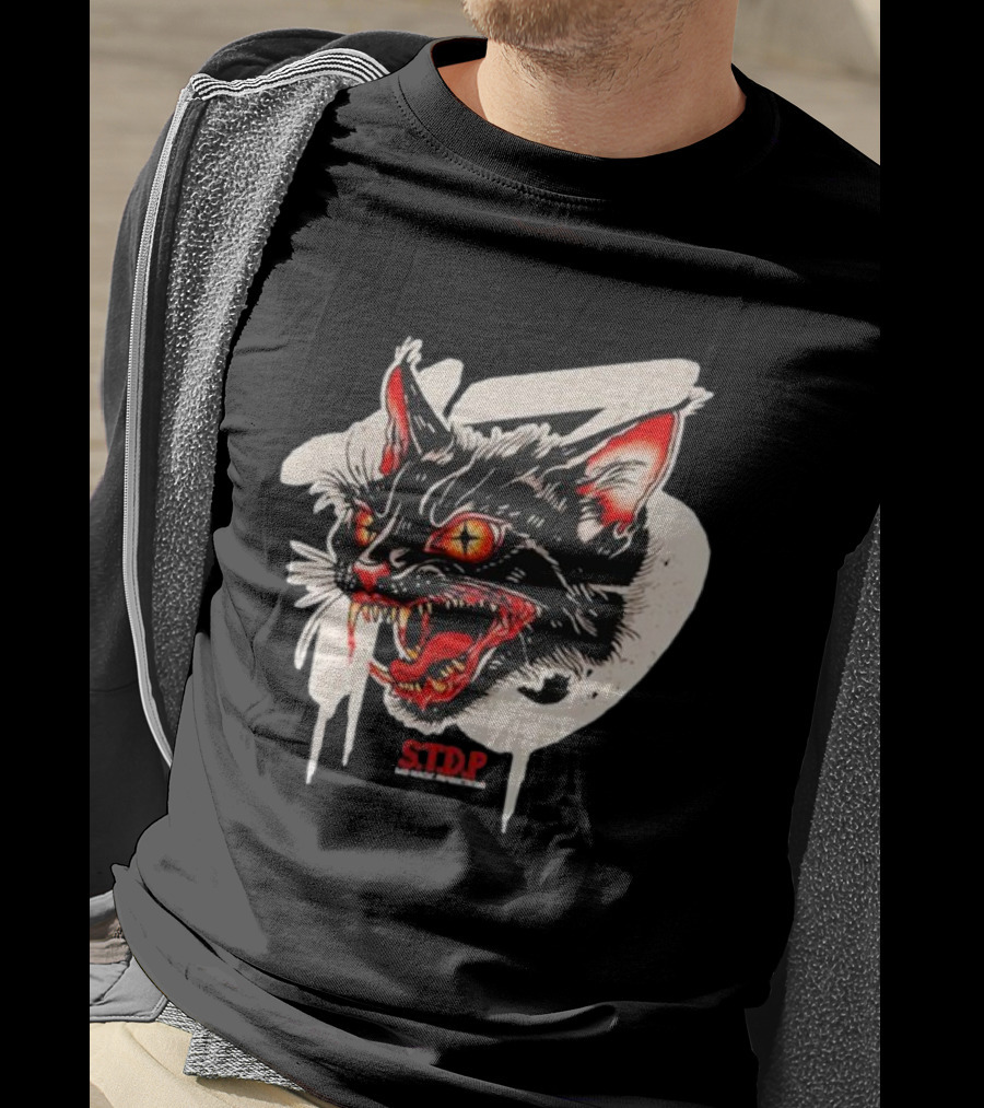STDP Bad Magic Friday 13 Black Cat T-Shirt
